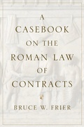 Cover: A Casebook on the Roman Law of Contracts - Oxford University Press Inc