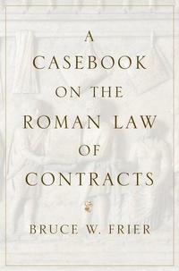 Enlarge image Cover: A Casebook on the Roman Law of Contracts - Oxford University Press Inc