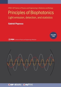 Enlarge image Cover: Principles of Biophotonics, Volume 2 - Institute of Physics Publishing