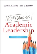 Cover: Reframing Academic Leadership - Wiley