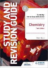 Abbildung von: Cambridge International AS/A Level Chemistry Study and Revision Guide Third Edition - Hodder Education