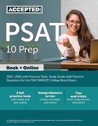 Enlarge image Cover: PSAT 10 Prep 2021-2022 with Practice Tests - Accepted, Inc.