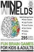 Cover: 295 Fun Brain Teasers, Logic/Visual Puzzles, Trivia Questions, Quiz Games and Riddles - Kewl Active Minds