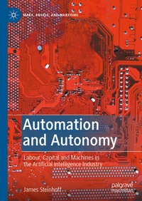 Enlarge image Cover: Automation and Autonomy - Palgrave Macmillan
