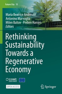 Enlarge image Cover: Rethinking Sustainability Towards a Regenerative Economy - Springer