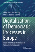 Cover: Digitalization of Democratic Processes in Europe - Springer