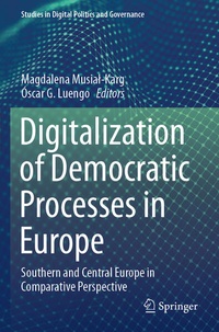 Enlarge image Cover: Digitalization of Democratic Processes in Europe - Springer
