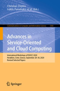 Enlarge image Cover: Advances in Service-Oriented and Cloud Computing - Springer