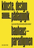 Cover: bauhaus-paradigmen - De Gruyter