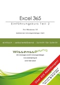 Bild: Excel 365 - Einf&uuml;hrungskurs Teil 2 - BoD - Books on Demand