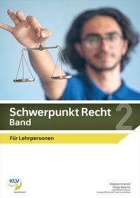 Abbildung von: Schwerpunkt Recht - KLV Verlag
