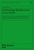 Cover: Nachhaltige Bio&ouml;konomie im EU-Recht - Nomos