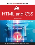 Cover: HTML and CSS - Peachpit Press Publications