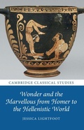 Cover: Wonder and the Marvellous from Homer to the Hellenistic World - Cambridge University Press