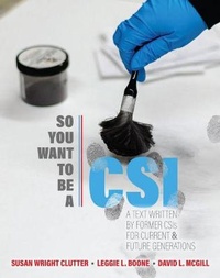 Enlarge image Cover: So You Want to be a CSI? - Kendall/Hunt Publishing Co ,U.S.
