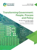 Cover: Value, Risks and Myths of Public Sector Data Analytics - Emerald Publishing Limited