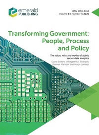 Enlarge image Cover: Value, Risks and Myths of Public Sector Data Analytics - Emerald Publishing Limited