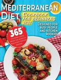 Cover: Mediterranean diet cookbook for beginners 2021 - Charlie Creative Lab Ltd