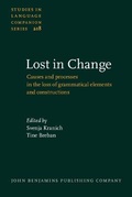 Cover: Lost in Change - John Benjamins Publishing Co