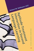 Cover: Aptitude-Treatment Interaction in Second Language Learning - John Benjamins Publishing Company