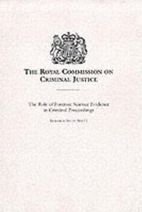 Abbildung von: The role of forensic science evidence in criminal proceedings - Stationery Office Books