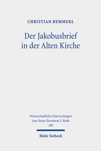 Abbildung von: Der Jakobusbrief in der Alten Kirche - Mohr Siebeck