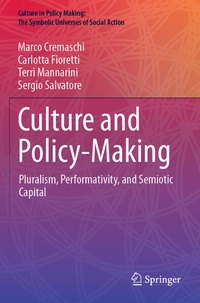 Enlarge image Cover: Culture and Policy-Making - Springer