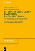 Cover: Literarisches Leben zwischen Rhein und Main - De Gruyter