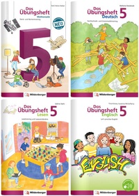 Abbildung von: Sicher ins 6. Schuljahr - Paket: Rechnen - Schreiben - Lesen - Grammatik - Englisch · Klasse 5 - Mildenberger Verlag GmbH