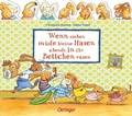 Cover: Wenn sieben m&uuml;de kleine Hasen abends in ihr Bettchen rasen - Oetinger