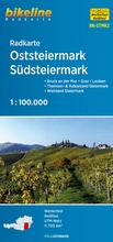 Cover: Radkarte Oststeiermark, S&uuml;dsteiermark - Esterbauer