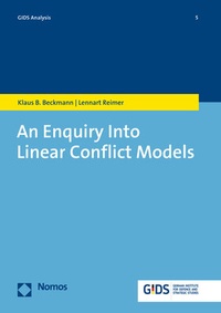 Abbildung von: An Enquiry Into Linear Conflict Models - Nomos