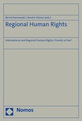 Cover: Regional Human Rights - Nomos