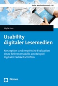 Cover: Usability digitaler Lesemedien - Nomos