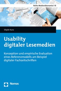 Abbildung von: Usability digitaler Lesemedien - Nomos