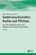 Cover: GmbH-Gesellschafter: Rechte und Pflichten - VSRW