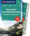 Cover: KOMPASS Wanderf&uuml;hrer Dachstein-Rundwanderweg, 8 Etappen mit Extra-Tourenkarte - KOMPASS-Karten