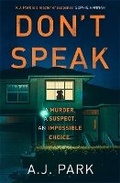 Cover: Don't Speak - Orion (an Imprint of The Orion Publishing Group Ltd )