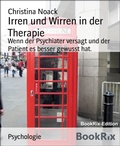 Cover: Irren und Wirren in der Therapie - BookRix