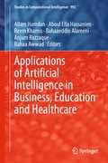 Cover: Applications of Artificial Intelligence in Business, Education and Healthcare - Springer