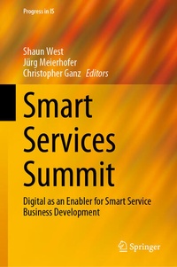 Enlarge image Cover: Smart Services Summit - Springer