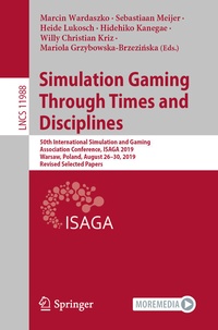 Abbildung von: Simulation Gaming Through Times and Disciplines - Springer