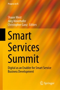 Enlarge image Cover: Smart Services Summit - Springer