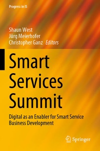 Enlarge image Cover: Smart Services Summit - Springer