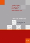 Cover: Klang und Bedeutung - Georg Olms Verlag