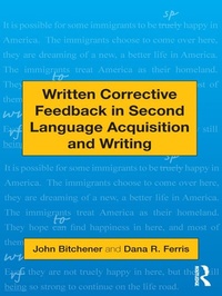 Abbildung von: Written Corrective Feedback in Second Language Acquisition and Writing - Routledge