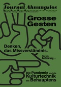 Cover: Journal Ahnungslos | V1 | #01 - Indiekator