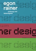 Cover: Egon Rainer - aut. architektur und tirol