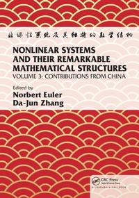 Enlarge image Cover: Nonlinear Systems and Their Remarkable Mathematical Structures - Chapman & Hall/CRC