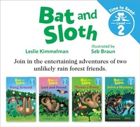 Enlarge image Cover: Bat and Sloth Set #1 (Bat and Sloth: Time to Read, Level 2) - Albert Whitman & Company